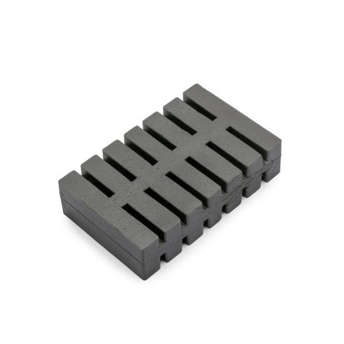 Emuca Contenitori per cassetti da cucina Recycle con coperchio anti-odore, Altezza 266, 3x15 lt, 2x7 lt, Grigio antracite