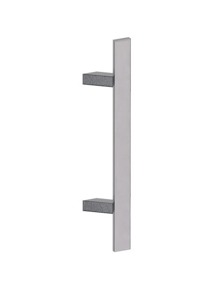 Maniglione in acciaio per porta Miami S Reguitti Inox zancato