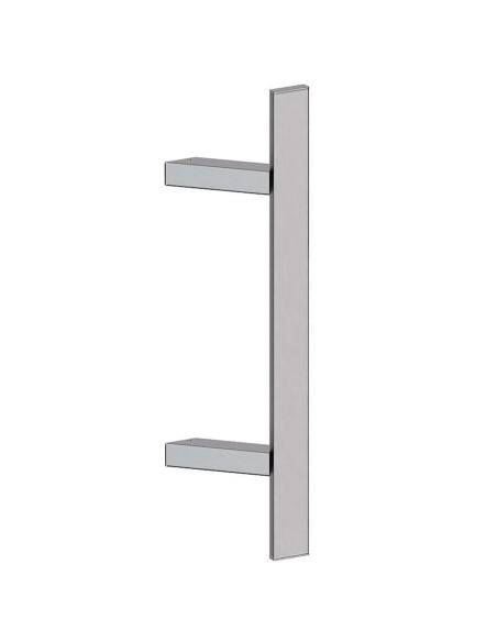 Maniglione spostato acciaio per porta Miami SH Reguitti Inox