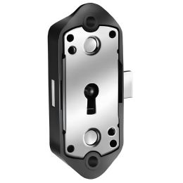 Serratura da applicare ad aste rotanti per armadio M93B Meroni con catenaccio centrale