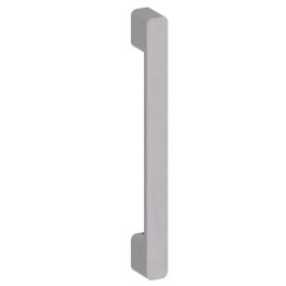 Maniglione in acciaio per porta One Reguitti Inox diritto