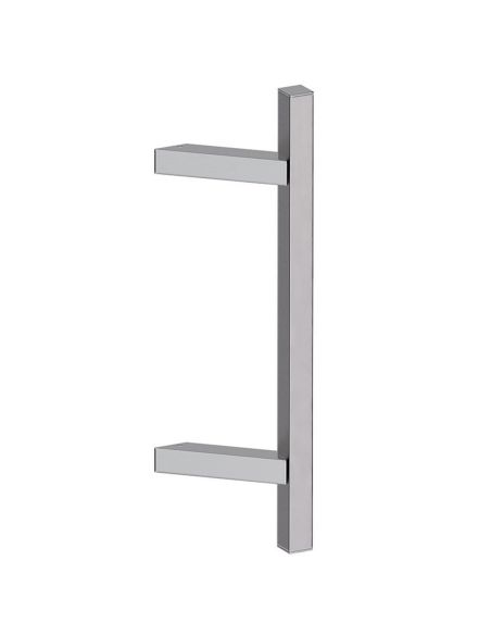 Maniglione zancato in acciaio per porta Toronto 25 SH Reguitti Inox