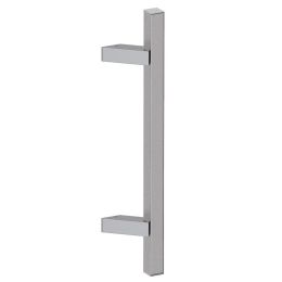 Maniglione in acciaio per porta Toronto 30 S Reguitti Inox zancato