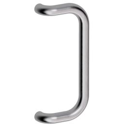 Maniglione ribassato in acciaio per porta Bilbao B Reguitti Inox