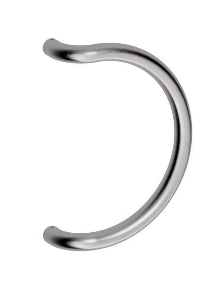 Maniglione spostato in acciaio per porta Cairo Reguitti Inox