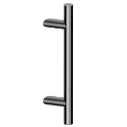 Maniglione in acciaio per porta Frankfurt 35 S Reguitti Inox zancato