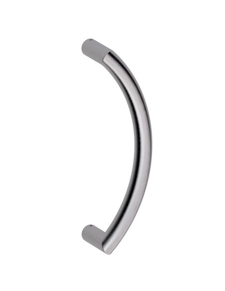 Maniglione curvo in acciaio per porta Lisbona 30 Reguitti Inox