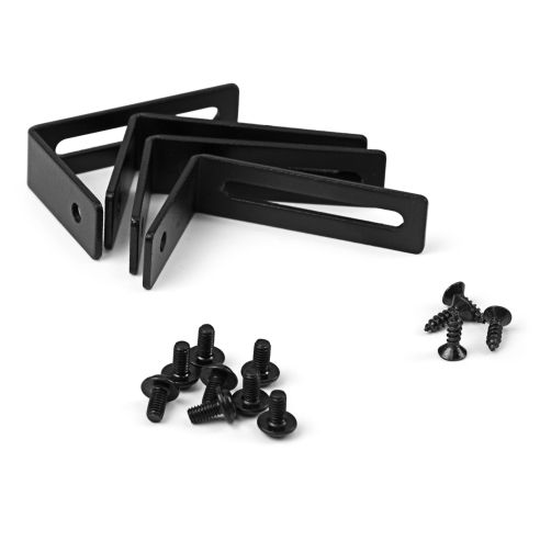 Emuca Multiconnettore Atom 26, 225x111mm, 2 prese Schuko, 1 USB Tipo A, 1 USB Tipo C, 1 RJ45, 1 HDMI, Zama-Acciaio-Plastica