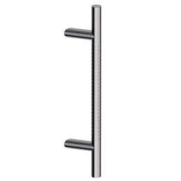 Maniglione in acciaio per porta spostato Punto S Reguitti Inox