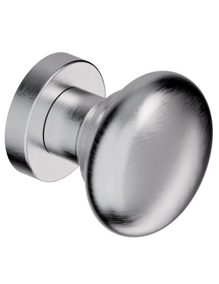 Pomolo fisso in acciaio per porta Attival Reguitti Inox