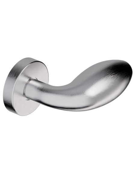 Pomolo fisso in acciaio per porta Ovale Reguitti Inox