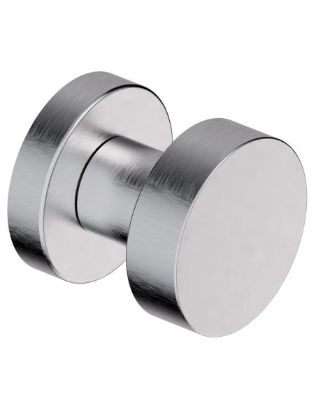 Pomolo fisso in acciaio per porta Piano Reguitti Inox