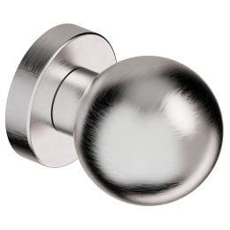 Pomolo fisso diametro 50 mm in acciaio per porta Sfera Reguitti Inox