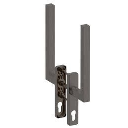 Maniglione per alzante scorrevole accoppiato con placca yale Genève Q03 Reguitti Inox