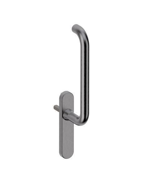 Maniglione per alzante scorrevole singolo cieco senza nicchia Stoccolma L15 Reguitti Inox