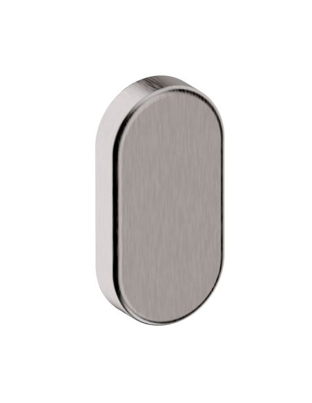 Bocchetta coprivite ovale cieca 32x62x10 mm 009 KO Reguitti Inox