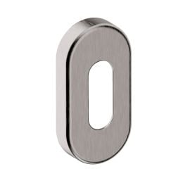 Bocchetta coprivite foro cilindro ovale 009 KV Reguitti Inox