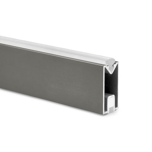 Emuca Kit barra per armadio Luxe, striscia LED 4,5x8 Neonlynx V, sensore di movimento RF Smart e convertitore Smart (24V DC), lu