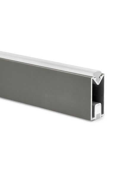 Emuca Kit barra per armadio Luxe, striscia LED 4,5x8 Neonlynx V, sensore di movimento RF Smart e convertitore Smart (24V DC), lu