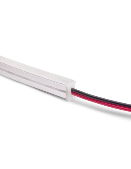 Emuca Kit barra per armadio Luxe, striscia LED 4,5x8 Neonlynx V, sensore di movimento RF Smart e convertitore Smart (24V DC), lu