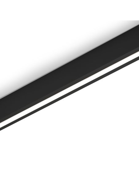 Emuca Kit barra per armadio Luxe, striscia LED 4,5x8 Neonlynx V, sensore di movimento RF Smart e convertitore Smart (24V DC), lu