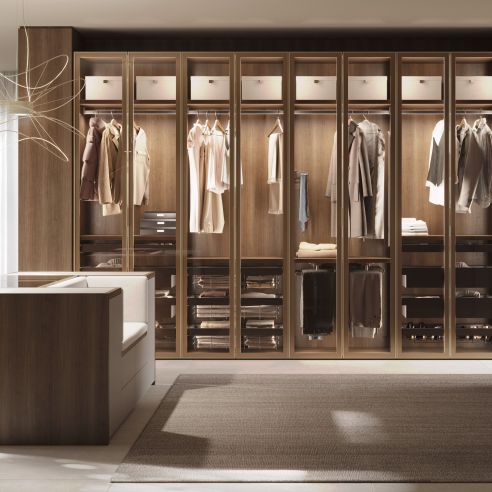 Emuca Kit barra per armadio Luxe, striscia LED 4,5x8 Neonlynx V, sensore di movimento RF Smart e convertitore Smart (24V DC), lu