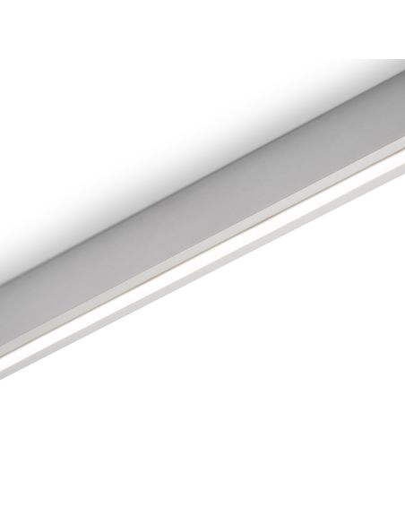 Emuca Kit barra per armadio Luxe, striscia LED 4,5x8 Neonlynx V, sensore di movimento RF Smart e convertitore Smart (24V DC), lu