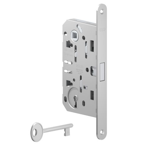 Serratura magnetica AGB Polaris 2XT chiave interasse 90 mm - cromato opaco