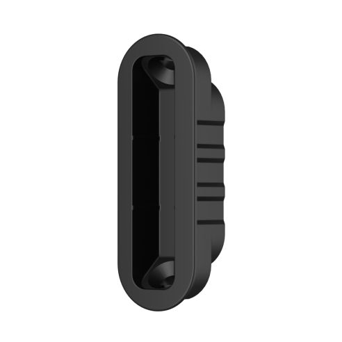 Incontro Minimal XT per serratura magnetica AGB per legno - nero opaco