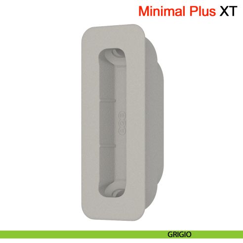 Incontro Minimal Plus XT per serratura magnetica AGB per legno - grigio