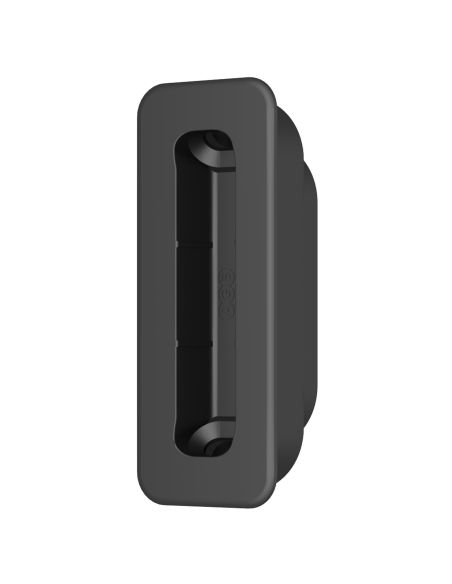 Incontro Minimal Plus XT per serratura magnetica AGB per legno - nero opaco