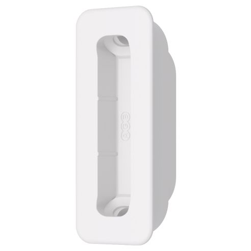 Incontro Minimal Plus XT per serratura magnetica AGB per legno - bianco opaco