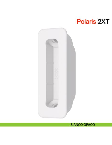 Incontro Minimal Plus XT per serratura magnetica AGB per legno - bianco opaco