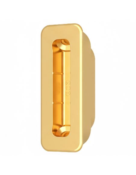 Incontro Minimal Plus XT per serratura magnetica AGB per legno - ottone verniciato