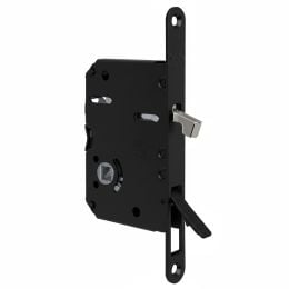 Serratura per porta scorrevole Scivola Tre Class AGB con levetta a scomparsa 2