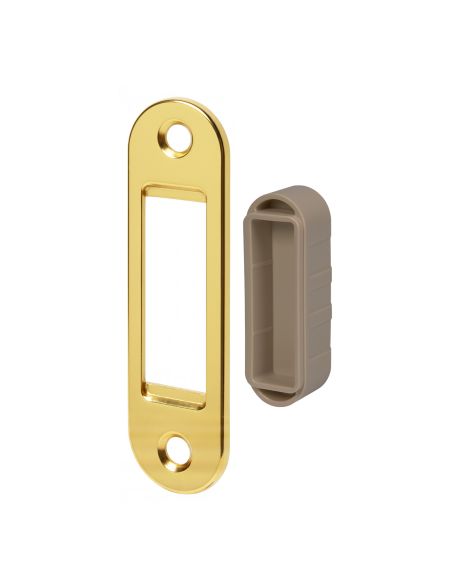 Incontro Easy-Matic per serratura magnetica Polaris XT AGB - ottonato verniciato