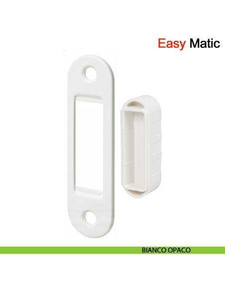 Incontro Easy-Matic per serratura magnetica Polaris XT AGB - bianco opaco