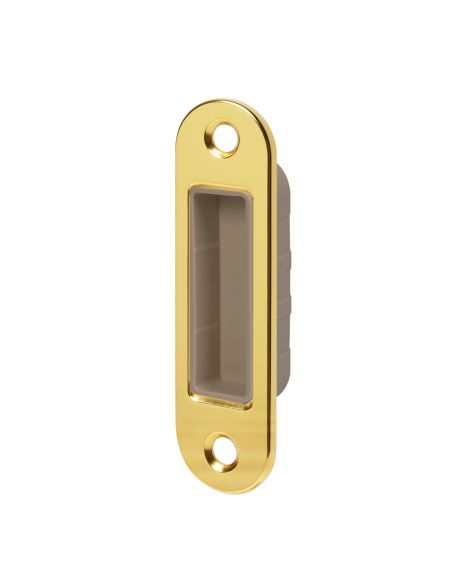 Incontro Easy-Matic per serratura magnetica Polaris XT AGB - ottonato verniciato