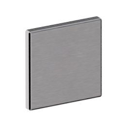 Bocchetta coprivite quadrata cieca 50x50x5 mm Q01 KO Reguitti Inox