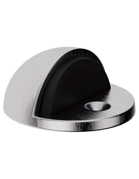 Fermaporta in acciaio a pavimento diametro 48 mm 606 FE Reguitti Inox