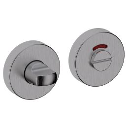 Nottolino per bagno libero occupato rosetta tonda 503 Reguitti Inox