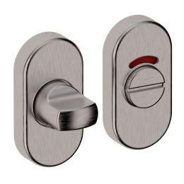 Nottolino WC libero occupato con rosetta ovale 503 Reguitti Inox