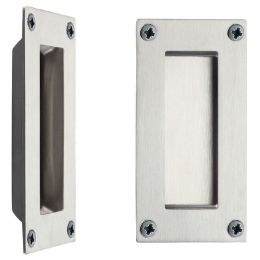 Placca incasso rettangolare cieca in acciaio Z10 PI Reguitti Inox