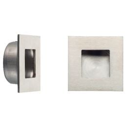 Maniglia incasso quadrata in acciaio 30x30 mm Z30 PI Reguitti Inox