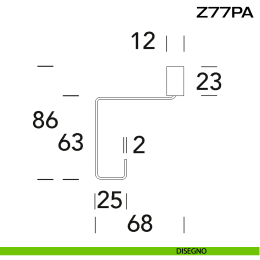 Appendiabiti da parete moderno in acciaio Z77 PA Reguitti Inox 2