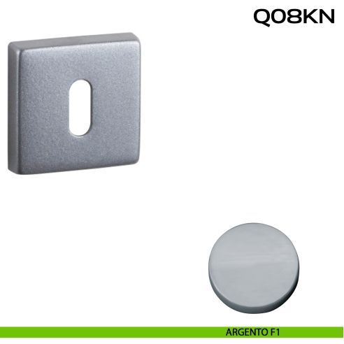Bocchetta foro chiave quadrata Q08 Reguitti argento