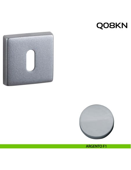 Bocchetta foro chiave quadrata Q08 Reguitti argento