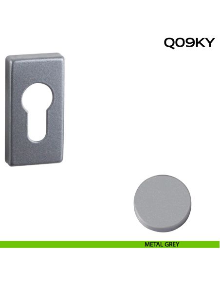 Bocchetta foro yale rettangolare Q09 Reguitti metal