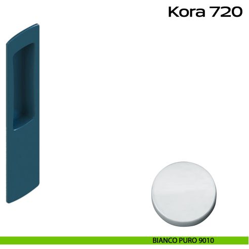 Nicchia rettangolare per alzante scorrevole singolo cieco Reguitti bianco