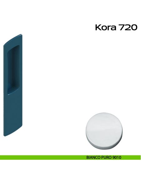 Nicchia rettangolare per alzante scorrevole singolo cieco Reguitti bianco